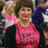 Lemoore High School's Lori Luna was on hand for Tuesday's special game.